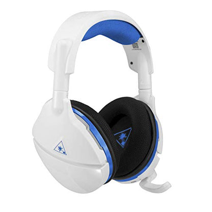 Turtle Beach Stealth 600 White Wireless Surround Sound Gaming Headset for PlayStation 5 and PlayStation 4 - color: White/Blue