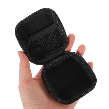 Portable EVA Earbuds Case with Zipper for Travel Organizer