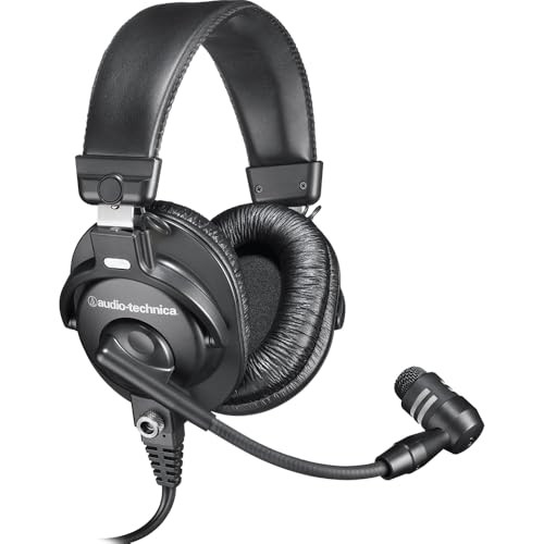 Audio-Technica BPHS1 Broadcast Stereo Headset with Dynamic Cardioid Boom Mic Bundle with 2 YR CPS Enhanced Protection Pack | Includes 2 YR CPS Enhanced Protection Pack. with Dynamic Cardioid Boom Mic