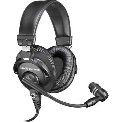 Audio-Technica BPHS1 Broadcast Stereo Headset with Dynamic Cardioid Boom Mic Bundle with 2 YR CPS Enhanced Protection Pack | Includes 2 YR CPS Enhanced Protection Pack. with Dynamic Cardioid Boom Mic