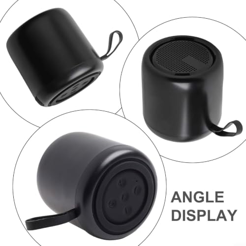 Wireless Speaker with 5.0, 24H Playtime, IPX4 Waterproof, Portable for Outdoor Travel Home Party, Compact Design(black) - color: black