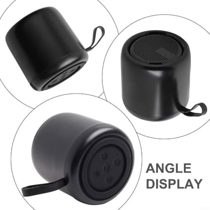 Wireless Speaker with 5.0, 24H Playtime, IPX4 Waterproof, Portable for Outdoor Travel Home Party, Compact Design(black) - color: black