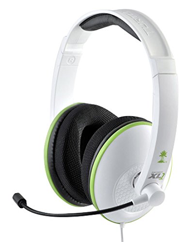 Turtle Beach Ear Force XL1 Amplified Wired Headset with Mic (White) - Xbox 360 - color: White