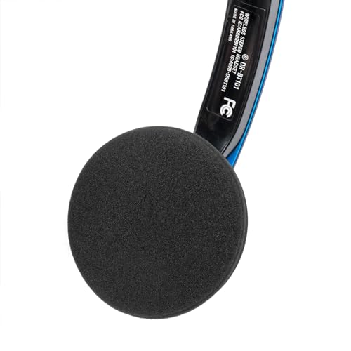 Universal Foam Ear Pads Cushion 70mm,2.76", 5Pairs Premium 4-5mm Thickness High Density Foam Headphone Earpads for Music, Gaming, Office & Call Center Headsets