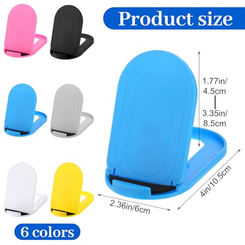 6Pcs Cell Phone Stand for Desk, Foldable Phone Stands