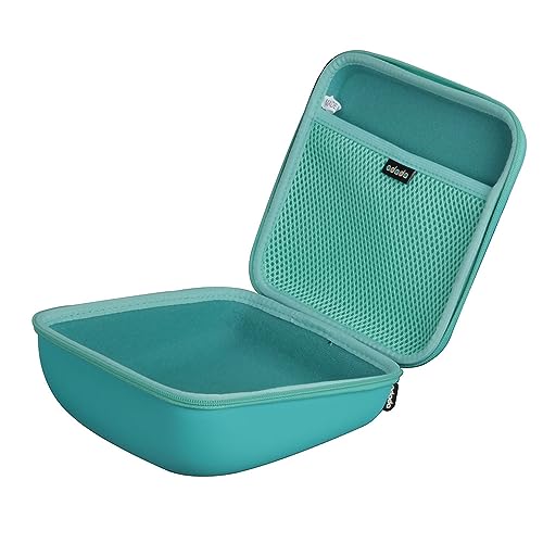 Adada Hard Travel Case for noot Products K11/ Elecder i37 Kids Headphones (Only Case) (Teal) - color: Teal