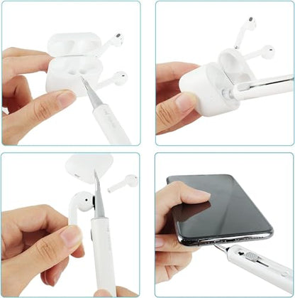Aircawin Clear Case for Samsung Galaxy Buds - FE 2023, 2 Pro 2022, 2 2021, Pro 2021, Live 2020 - Keychain & Cleaning Pen Included - color: Pure, size: Samsung Galaxy Buds FE/Buds 2/Pro/2 Pro/Bud Live