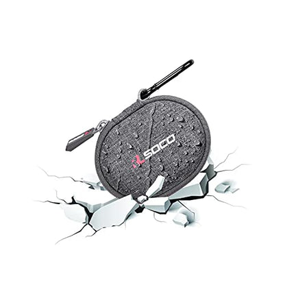 RLSOCO Carrying Case for Beats Studio Buds/Studio Buds+ True Wireless Noise Cancelling Earbuds - Grey (Case Only) - color: Grey