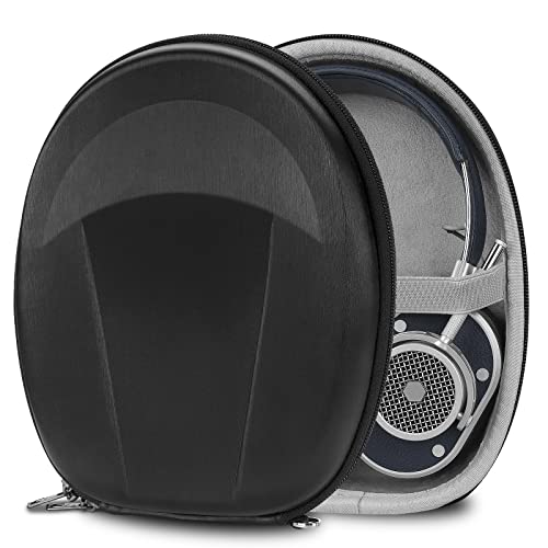Geekria Shield Headphones Case Compatible with JBL Tune 680NC, Tune 510BT, Live 400BT, AKG Y50BT Case, Replacement Protective Hard Shell Travel Carrying Bag with Cable Storage (Black)