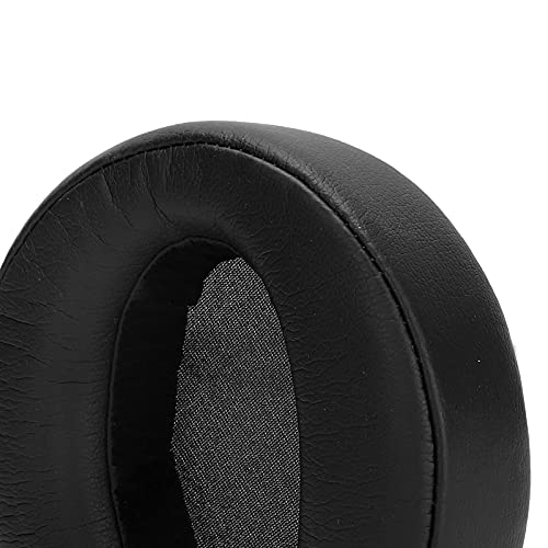 GOWENIC Replacement Ear Pads for MDRXB950BT Headset Headphone Earpads, Red Velour Ear Cushions, Soft Foam Earpad Covers for Over Headphones (Black) - color: Black