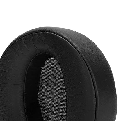 GOWENIC Replacement Ear Pads for MDRXB950BT Headset Headphone Earpads, Red Velour Ear Cushions, Soft Foam Earpad Covers for Over Headphones (Black) - color: Black