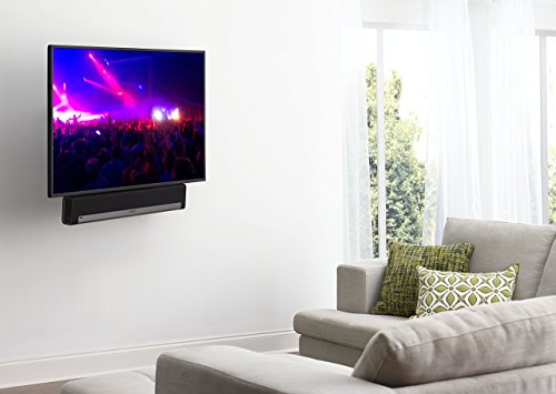 Sanus Soundbar Mount for Most Soundbars up to 15 lbs - Features Simple Install and Tool-Free Adjustments - Compatible with Most TVs and Mounts - SOA-SBM1
