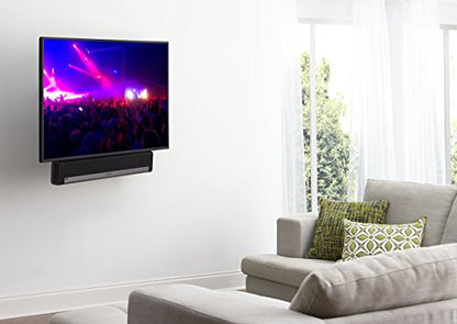 Sanus Soundbar Mount for Most Soundbars up to 15 lbs - Features Simple Install and Tool-Free Adjustments - Compatible with Most TVs and Mounts - SOA-SBM1