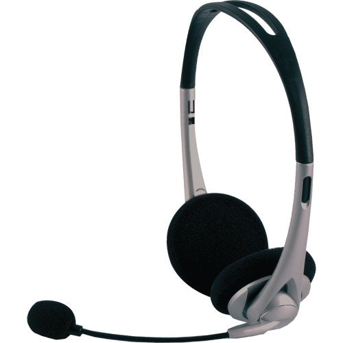 Power Gear Universal Over the Ear Headphones, All In One, Microphone, Work From Home, Music, Gaming, Works for iPhone Android PC Mac Skype Zoom Teams Discord VoIP, Black, 98974 - style: Deluxe Over Ear