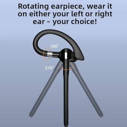Wireless Headset with Mic, Bluetooth V6.1 Trucker Headset with USB Adapter, for Drivers Remote Work