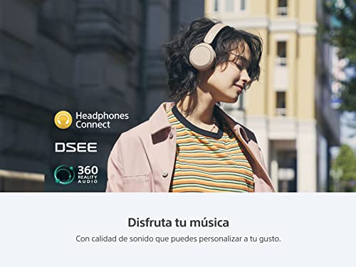 Sony WH-CH520 Wireless Bluetooth On-Ear Headphones with Microphone, Up to 50 Hours Battery Life with Quick Charge Function, Includes USB-C Charging Cable - Black - International Version (No Warranty) - color: Black