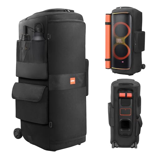 LEFOR·Z Speaker Case Compatible with JBL PartyBox 720,Bottomless Cover | Portable Speaker Dust Cover with Multi-Pockets Fits for JBL Party Box 720 for Outdoor Travel,Cover Only(Without Wheels) - size: Fits for JBL Partybox 720