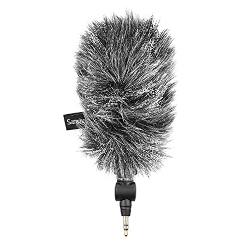 Saramonic SmartMic5 | Unidirectional Micro-Shotgun Microphone with 3.5mm TRS Output for Cameras, Recorders, Mixers, Wireless Transmitters and More - size: Micro-Shotgun TRS