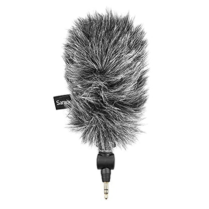 Saramonic SmartMic5 | Unidirectional Micro-Shotgun Microphone with 3.5mm TRS Output for Cameras, Recorders, Mixers, Wireless Transmitters and More - size: Micro-Shotgun TRS