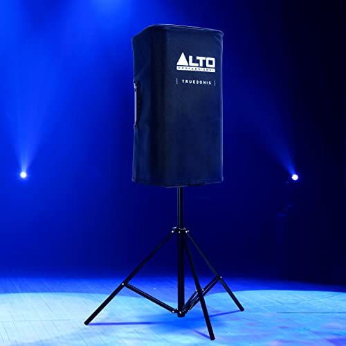 Alto Durable Slip-On Cover for TS415 PA Speaker | Protective Rugged Cover, Nylon Lining Construction, Easy Handle and Pole Mount Openinings - style: TS415 Cover