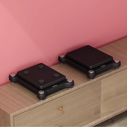 Speaker Stand,Sturdy 1-Tier HiFi Rack, Modern AV Shelf & Desktop Amplifier/DAC Holder, 40x45 cm, Ideal for Audio Equipment Storage, Space-Saving HiFi Stand - size: 40X45cm(1Tier)