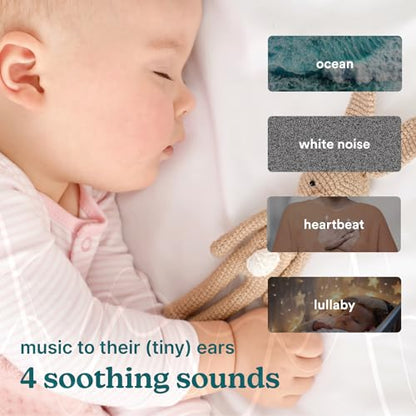 MyBaby Sound Machine, White Noise for Baby, Travel, Nursery and On The Go | 4 Soothing Sounds, Integrated Clip, Small and Lightweight, Great for Registry Gift