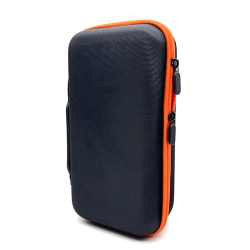 Wireless Microphone Case Compatible with JBL Wireless Two Microphone System, Handheld Dual Mic Travel Bag for Singing or Karaoke for Receivers, Adapters, AA Batteries-Black