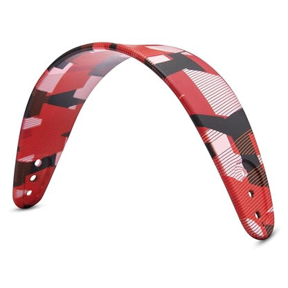 WC HeadbandZ Arctis Nova - Upgraded Silicone Headband for Arctis Nova Headsets by Wicked Cushions - Enhanced Flexibility, Comfort, and Style with Matching Earpad Designs | Red Prism - color: Red Prism