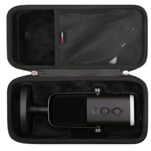 FBLFOBELI Hard Case for Rode NT1-A-MP/for Shure SM7B/for FIFINE XLR/USB AmpliGame AM8 Dynamic Microphone