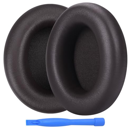 Ear Pads Replacement for Beats Studio Pro Wireless Noise Cancelling Headphones by MMOBIEL – Memory Foam and Protein PU Ear Pad Cushions – Noise Isolation Earpads Replacement – Brown - color: Brown