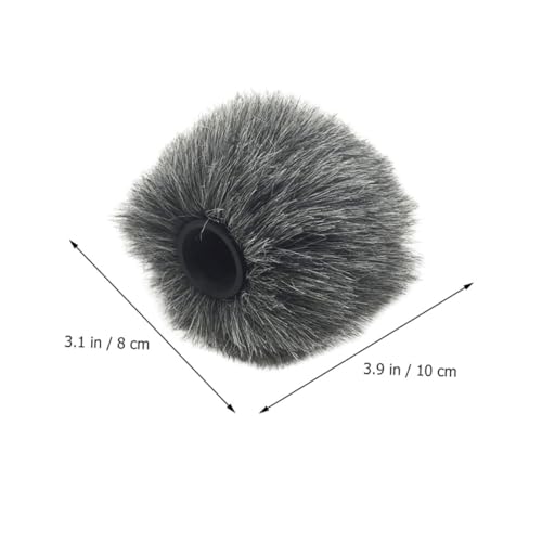 Microphone Windscreen Muff Cover for Camera Mic Protector Outdoor