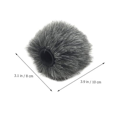 Microphone Windscreen Muff Cover for Camera Mic Protector Outdoor