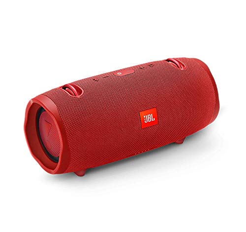 JBL Xtreme 2 - Portable Bluetooth Speaker - Red | Wireless Bluetooth Streaming, Up to 15 hours of playtime, IPX7 waterproof, JBL Connect, Durable fabric and rugged material - color: Red