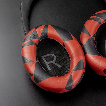 SOULWIT Protein Leather Replacement Earpads for Bose 700 (NC700) Wireless Headphones, Ear Pads Cushions with Softer Protein Leather, High-Density Noise Cancelling Foam, Added Thickness - Red Storm - color: Red Storm