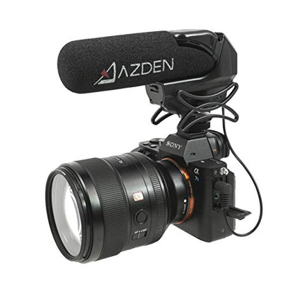 Azden SMX-15 Powered Shotgun Video Microphone - style: SMX-15