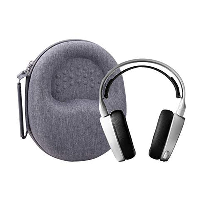 Aenllosi Hard Storage Case for SteelSeries Arctis 1 3 5 7 7X 7+ 7P+ 9 9X PRO PRO+ Prime/Arctis Nova PRO 1 1P 1X 3 7 7X 7P Gaming Headset(Grey) - color: Grey