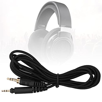 2.5mm to 3.5mm, 2.5mm to 6.35mm Male to Male Headphone Audio Cord Connector for Shure SRH440 SRH840 SRH940 SHP9000 SHP8900 Etc