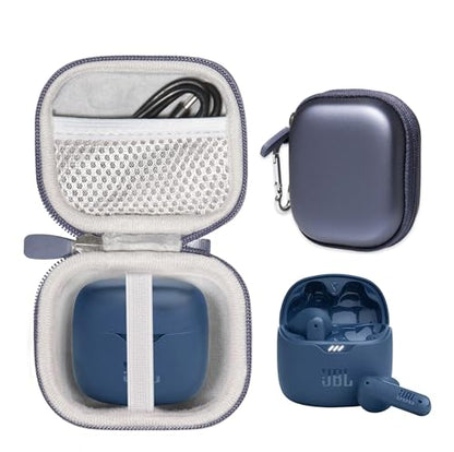 Earbuds Case for Tune Flex True Wireless Noise Cancelling Earbuds (Blue) - color: Blue