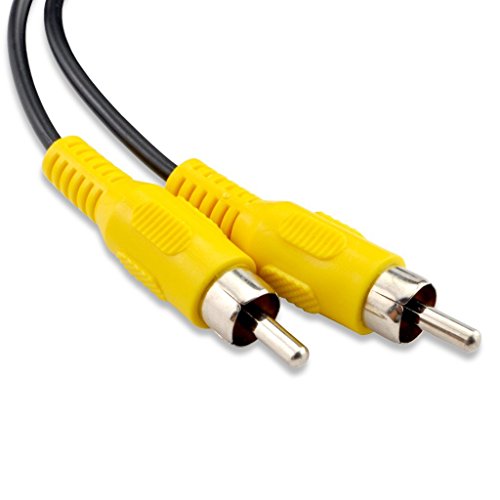 10M/33Feet RCA Video Cable Digital Audio Coaxial Cable with Male to Male Single Plug A/V Extension Cord for Subwoofer Car Rear View Parking Buckup Camera - size: 10M