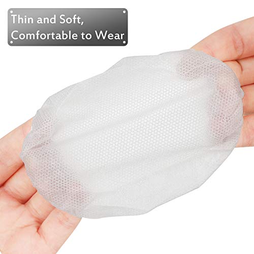 BBTO 200 Pieces Disposable Headphone Ear Cover Non-Woven Sanitary Earpad Covers for Most On Ear Headphones(M, 8 Cm/ 3.1 Inch,White) - color: White, size: M (8 cm)