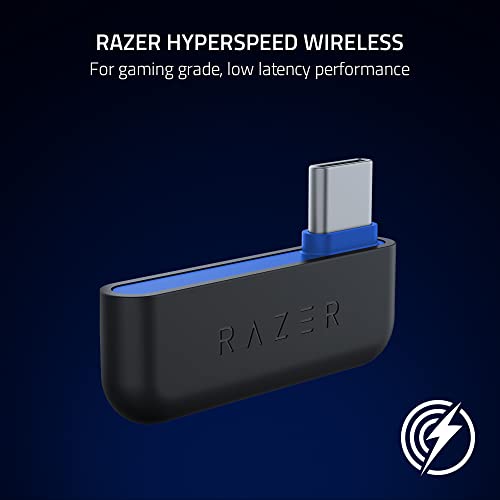 Razer Kaira Pro HyperSpeed Wireless Gaming Headset with Haptics for PlayStation 5 / PS5, PS4, PC, Mobile: Titanium 50mm Drivers - Hybrid Mic - Low Latency Bluetooth - 30 Hr Battery - White & Black - color: White/Black, style: Kaira Pro HyperSpeed
