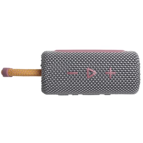 JBL Go 3 Portable Speaker with Bluetooth - Gray (Renewed) - color: Grey