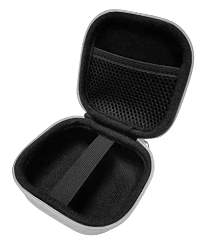 Feature Protective Case for Bose SoundLink Micro Bluetooth Speaker by WGear, Featured Design with mesh Pocket for Cable and Other Accessories, Elastic Strap to Secure Device (White Smoke case) - color: White smoke case