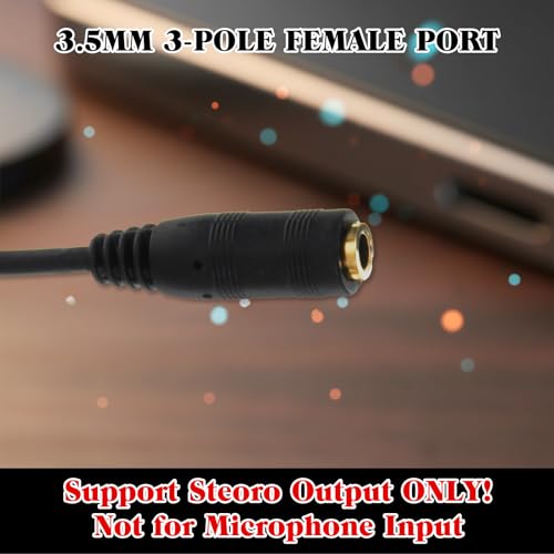 SynHHergyx 2 Pcs 2.5mm to 3.5mm Adapter Gold Plated 2.5mm Male to 3.5mm Female Stereo Audio Jack Adapter Cable Connector 6 inch Cord for Radios, Headphones, Recorder, Camera