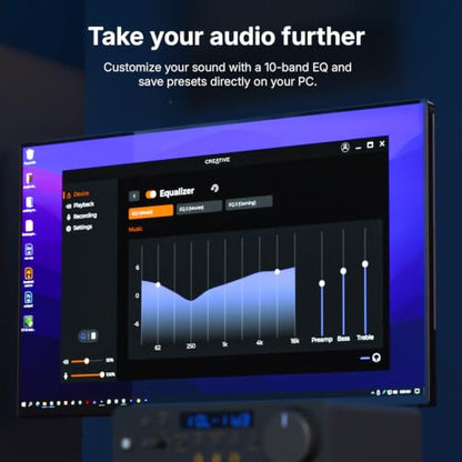 Creative Sound Blaster X5 Hi-Res Dual DAC USB Headphone Bi-Amplifier | Hi-Res USB DAC, External DAC, Dual DAC, Fully Balanced, Xamp, Headphone Amplifier, Audiophile