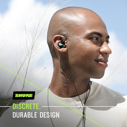Shure SE846 Gen 2 Sound Isolating Wired Earphones - Clear | Flagship in-ear monitors with four drivers and customizable sound; includes 64-inch detachable cable - color: Clear, style: Gen 2