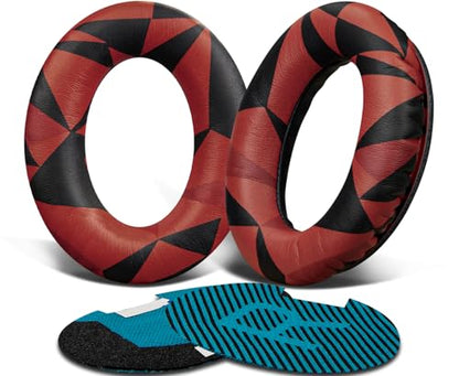 SoloWIT Earpads for Bose Headphones - Red Storm - color: Red Storm