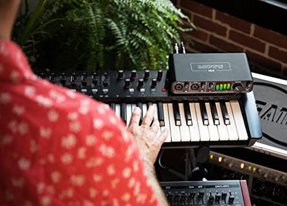 Motu M4 4x4 USB-C Audio Interface | Recording, mixing and podcasting with 4x4 USB-C connectivity, MIDI I/O and low latency monitoring