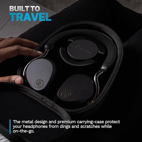 JLab, Epic Lux Lab Edition, Wireless Over Ear Headphones, Active Noise Cancelling, Hi-Res Audio, Graphite - color: Graphite