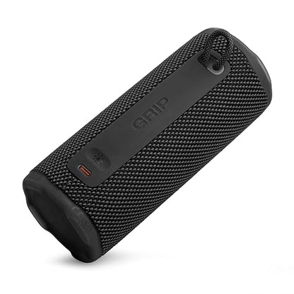 JBL Grip Portable Bluetooth Speaker, Waterproof, Ambient Light - Black | Up to 14 Hr Playtime, AI Sound Boost, IP68 Waterproof And Dustproof, Drop-Proof, App Control, Ideal For Outdoor And Travel - color: Black